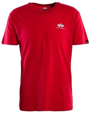 Alpha Industries T-shirt 188505AF - Rouge