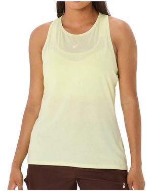 Asics Chemise NAGINO RUN ADJUSTABLE TANK - Vert