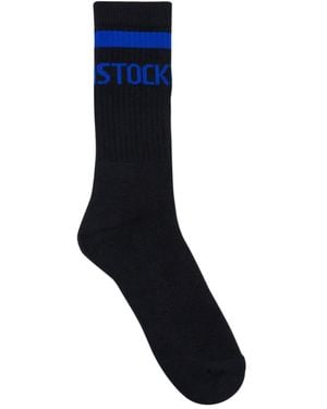 Birkenstock Strümpfe Cotton Crew Stripe - Schwarz