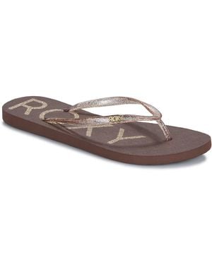 Roxy Tongs VIVA SPARKLE - Marron