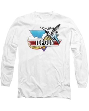 top gun T-shirt Jet Swoop - Blanc
