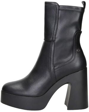 Refresh Bottes À Talon 171434 - Noir