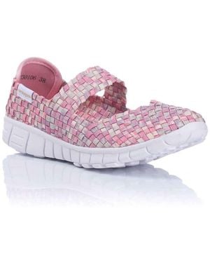 Amarpies Slip Ons Mary Janes Sportives - Violet