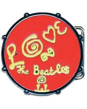 The Beatles Ceinture Ro9581 - Rouge