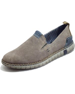 Zen Mocassins 077795 Tela - Gris