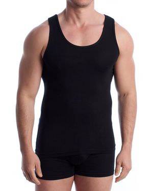 Q En Maillots de corps Q100-NEGRO - Noir