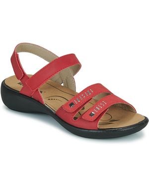 Josef Seibel Sandali Bassi Ibiza 86 - Rosso