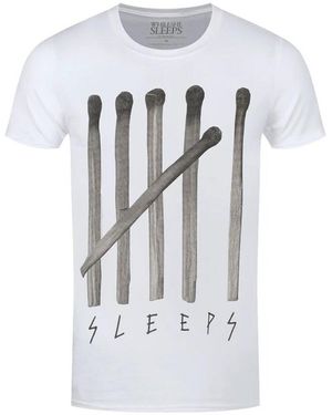 While She Sleeps T-shirt RO7398 - Blanc