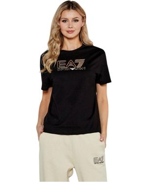 EA7 T-Shirt 7W000098 Af12503 - Zwart