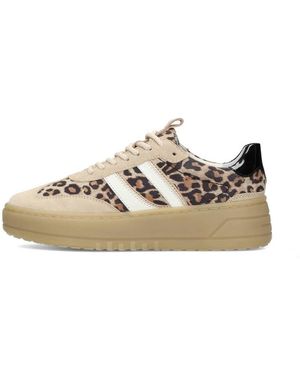 PS Poelman Lage Sneakers Anemone Sneakers - Naturel