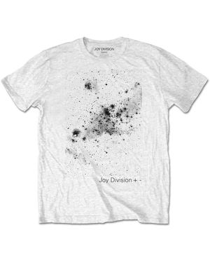 Joy Division T-shirt Plus/Minus - Blanc