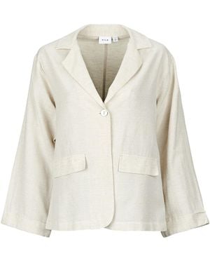 Vila Blazer Viprisilla 7/8 Loose Blazer - Wit