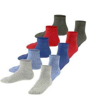 Esprit Chaussettes unisexe Chaussettes Paquet de 5 - Bleu