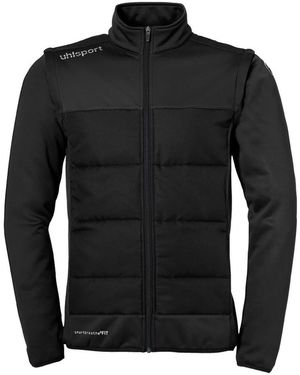 Uhlsport Veste ESSENTIAL MULTI JACKET WITH REM. SLEEVES - Noir