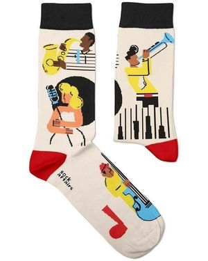 Sock Affairs Chaussettes Jazz It Up - Noir