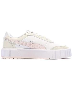 PUMA Baskets Basses Carina Mia - Blanc