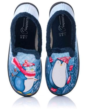 Plumaflex Chaussons 12215 PINGUINO - Bleu