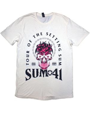 Sum 41 T-shirt Tour '24 - Blanc