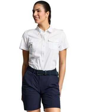 Slam Chemise Deck Ws Yacht Shirt - Blanc