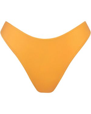 Lisca Bikini Braziliaanse Laag Uitgesneden Zwembroek Karpathos Cheek - Oranje