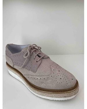 Texto Derbies Chaussures À Lacets /Taupe Clair - Gris