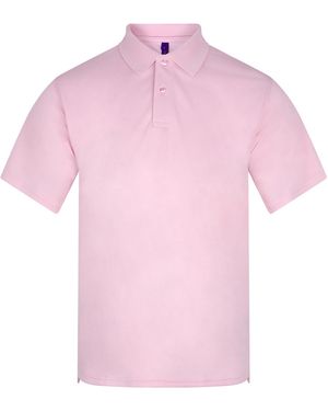 Henbury Polo HB475 - Rose