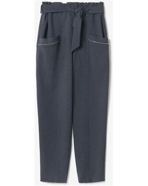 Le Temps Des Cerises Pantalon Pantalon beverly bleu marine