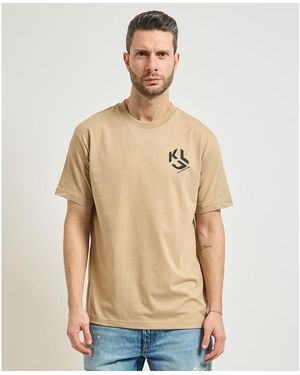 KARL LAGERFELD T-shirt T-shirt avec logo - Neutre