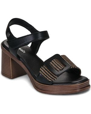 Refresh Keilabsatzsandalen 175027 - Schwarz