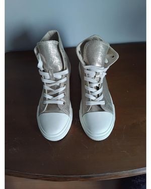 Texto Baskets montantes Baskets montantes - Métallisé