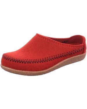 Haflinger Chaussons - Rouge