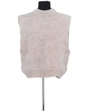 Soeur Sweat-shirt Pull en laine beige - Neutre