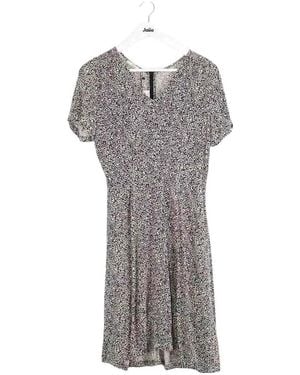 Sessun Robe courte Robe noire - Gris