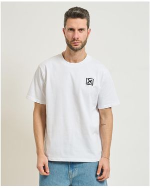 Richmond X T-shirt T-shirt coupe relaxed - Blanc