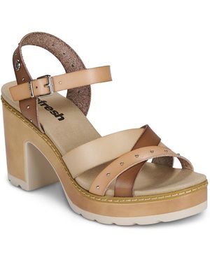 Refresh Keilabsatzsandalen 175207 - Mettallic