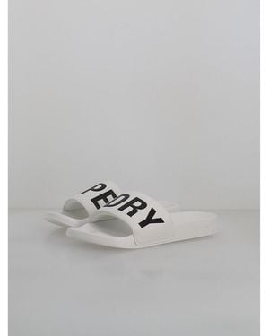 Superdry Sandales Core vegan pool slide optic - Gris