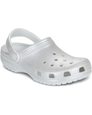 Crocs™ Sabots Classic Tinted Metallic Clog - Blanc
