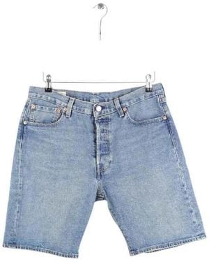 Levi's Short Bermuda en coton bleu