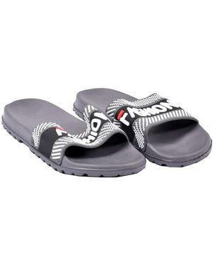Ozabi Claquettes Claquette FASHION SU5100 GRIS - Bleu