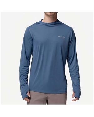 Columbia T-shirt Zero Rules Light Hoodie - Bleu