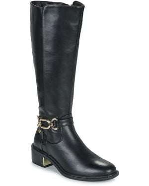 Xti Stiefel Mit Absatz 144399 - Schwarz