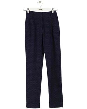 Manoush Pantalon Pantalon Droit - Bleu