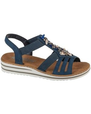 Rieker Sandalen V064914 - Blauw