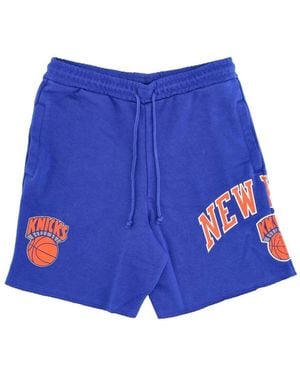 Mitchell & Ness Jogging French Terry - Bleu