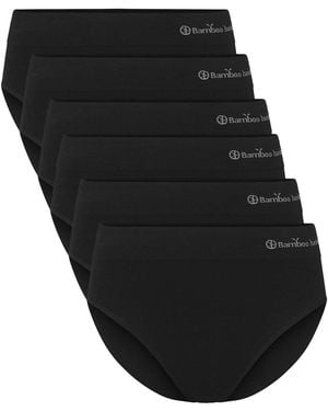 BAM Slips Slip Paquet de 6 BELLE - Noir