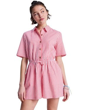 Roxy Combinaisons Real Tomorrow Stripe - Rose
