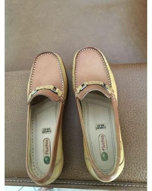 Fluchos Mocassins Mocassins Femme Neuf - Vert