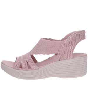 Skechers Sandales Compensées - Violet