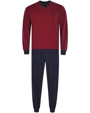 Hajo Ensembles de pyjama Pyjama - Rouge
