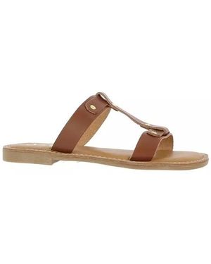 Semerdjian Mules Mules Ada - Marron